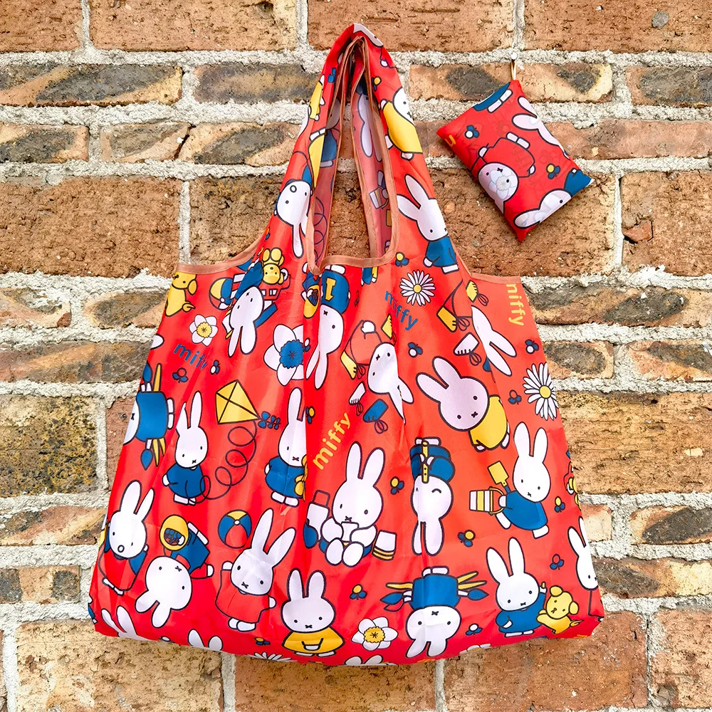 미피 토끼 친환경 접이식 쇼핑백, 대용량, 방수, 내구 - Tote Bag Beach 리뷰 및 가격